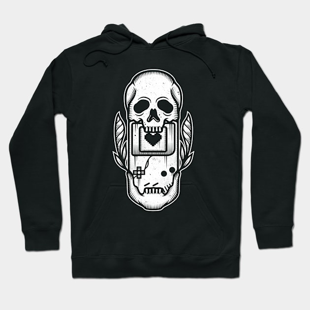 Game Over Death Hoodie by Alundrart